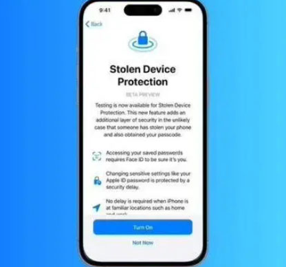 秦皇岛苹果授权维修店分享被盗设备保护功能开启方法