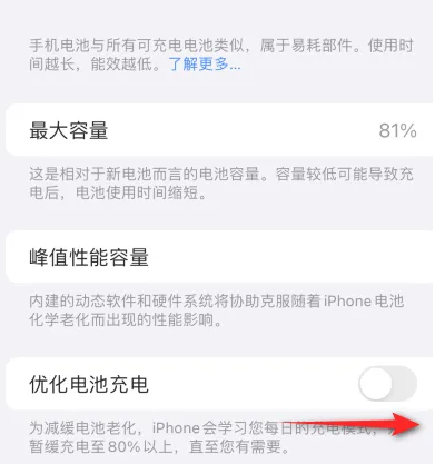 秦皇岛苹果15维修分享iPhone15充电到80%就充不进电了怎么办 