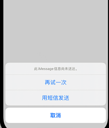 秦皇岛apple维修iPhone上无法正常发送iMessage信息