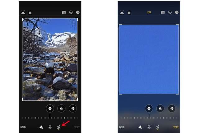 秦皇岛苹果手机维修分享iPhone手机如何使用裁剪功能隐藏照片 
